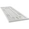 Ekena Millwork True Fit PVC Hastings Fixed Mount Shutters, Hailstorm Gray, 12W x 28H, PR TFP001HS12X028ST - alternate 11